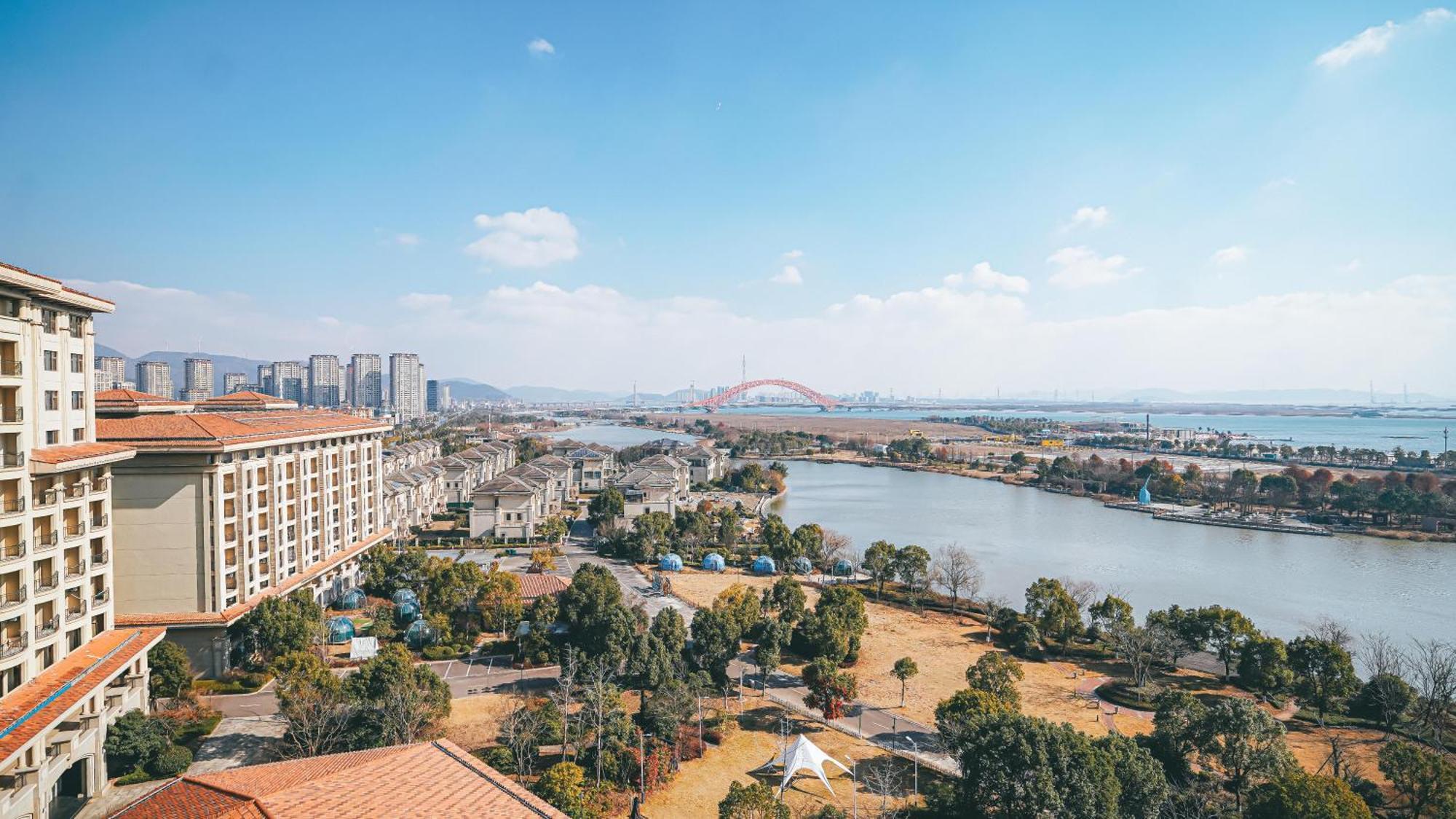 ดับเบิ้ลทรี บาย ฮิลตัน หนิงโบ ชุนเซียว Hotel หนิงป่อ ภายนอก รูปภาพ